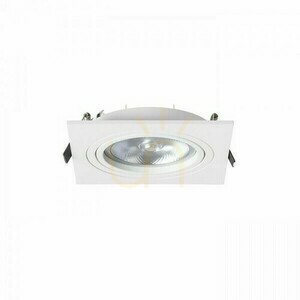 Rendl PASADENA G53 SQ I fehér süllyesztett lámpatest 230 V G53 15 W R12700 small 1