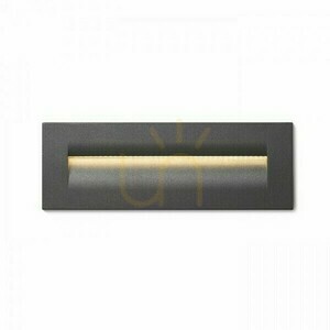 Rendl RASQ R12628 süllyesztett fali LED-lámpatest, 8,5 W, antracit, IP65, 3000 K small 2