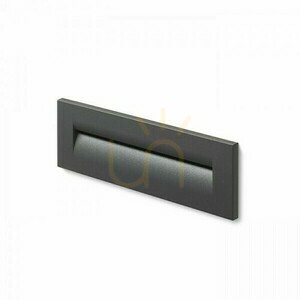 Rendl RASQ R12628 süllyesztett fali LED-lámpatest, 8,5 W, antracit, IP65, 3000 K small 3