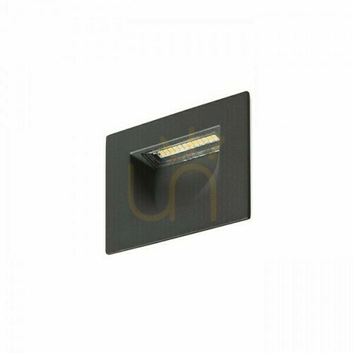 Jelölje be Süllyesztett kültéri lámpatest Per Antracit 230 V Led 3 W Ip54 3000 K