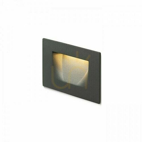 Jelölje be Süllyesztett kültéri lámpatest Per Antracit 230 V Led 3 W Ip54 3000 K