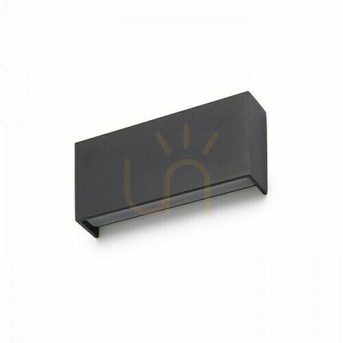 Jelölje be Kültéri fali lámpa Torino Fekete 230 V Led 2x5 W Ip54 3000 K