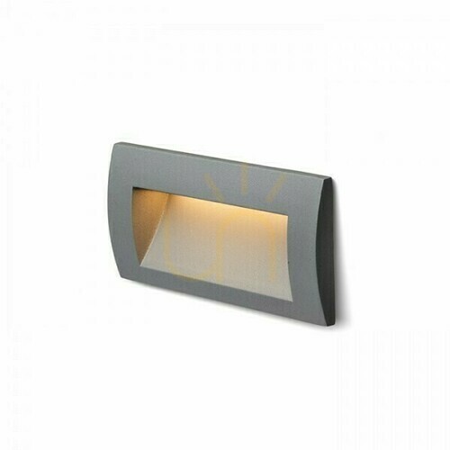 Jelölje be Gordiq L Antracit kültéri süllyesztett lámpatest 230 V Led 3 W Ip65 3000 K