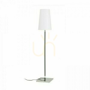 Rendl LULU állólámpa fehér/fekete/króm E27 8 W small 0