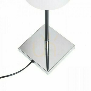 Rendl LULU fehér/fekete/króm asztali lámpa E27 8 W R12464 small 2