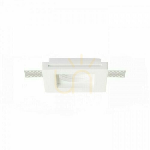 Jelölje be Rendl DANDY SQ gipsz süllyesztett lámpatest GU10 8 W R12363