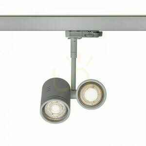 Beeba Ii reflektor 3 fázisú ezüst szürke sínhez 230 V Gu10 2x35 W. small 1