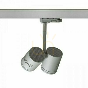 Beeba Ii reflektor 3 fázisú ezüst szürke sínhez 230 V Gu10 2x35 W. small 2