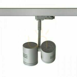 Beeba Ii reflektor 3 fázisú ezüst szürke sínhez 230 V Gu10 2x35 W. small 4