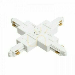 Fehér X csatlakozó Rendl R12278 egyfázisú sínhez 1 Fehér X csatlakozó Rendl R12278 egyfázisú sínhez small 1