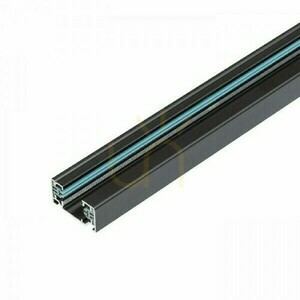 Világítási sín 1 F 2m Fekete 230 V small 0