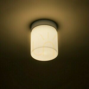 Esica Cyl fürdőszobai mennyezeti lámpa króm 230 V Led 6 W Ip44 3000 K small 2