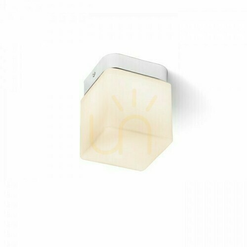 Jelölje be Esica Sq fürdőszobai mennyezeti lámpa króm 230 V Led 6 W Ip44 3000 K