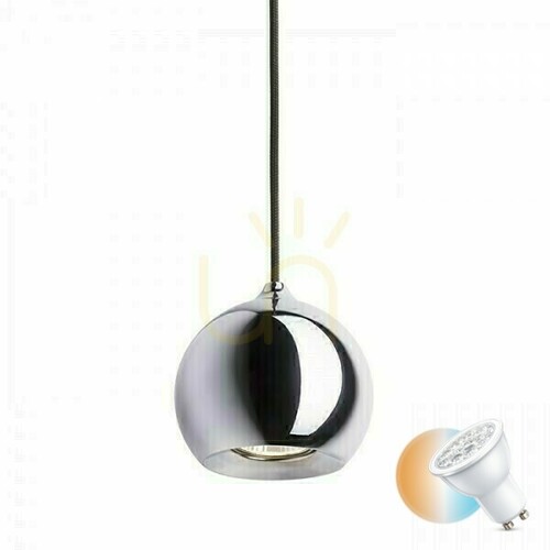Jelölje be Desty I függőlámpa Fekete króm 230 V Gu10 35 W.