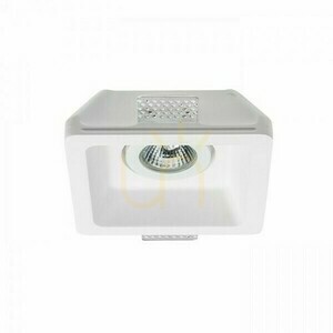 Beépített lámpatest Dino Sq Gu10 irányított gipsz 230 V 35 W. small 4