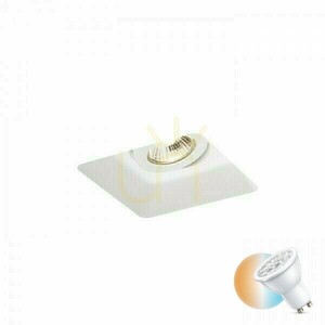 Beépített lámpatest Dino Sq Gu10 irányított gipsz 230 V 35 W. small 0