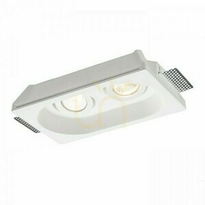 Süllyesztett lámpatest Dingo Gu10 Ii irányított gipsz 230 V 2x35 W. small 2