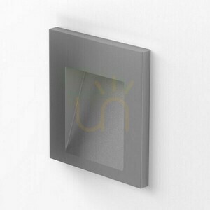 Tess Sq Silver Grey kültéri süllyesztett lámpatest 230 V Led 3 W Ip54 3000 K small 4