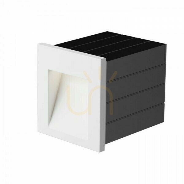 Előnézet Süllyesztett kültéri lámpatest Tess Sq White 230 V Led 3 W Ip54 3000 K Süllyesztett kültéri lámpatest Tess Sq White 230 V Led 3 W Ip54 3000 K