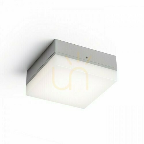 Jelölje be Plafonds kültéri szemüveg felszíni ezüst szürke 230 V Led 5 W Ip54 3000 K