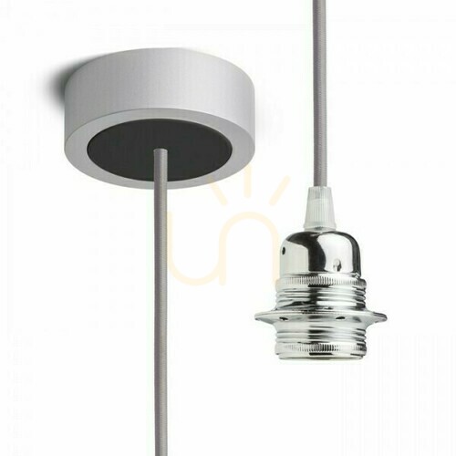 Jelölje be HEX függesztékszett lámpaernyőhöz Rendl SGB+GC+CHF+BC1 ezüstszürke E27 max. 15 W 230 V