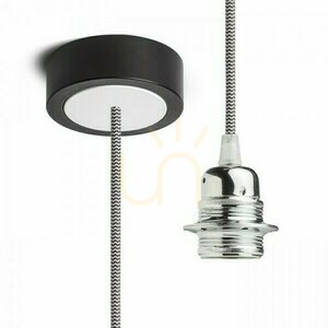 Árnyékoló, Hex lámpaernyő függő szett Cp+C/Bk+Cho+Bp1 230 V E27 28 W. small 0