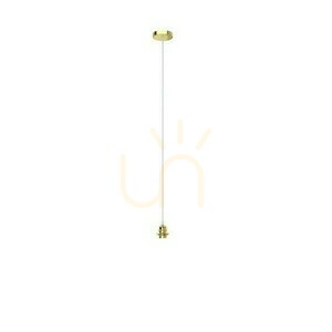 Elisa fehér-arany függeszték 230 V E27 LED 15 W small 0