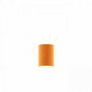 Árnyékoló, lámpaernyő Ron 15/20 Chintz Orange/White Pvc Max. 28 W small 1