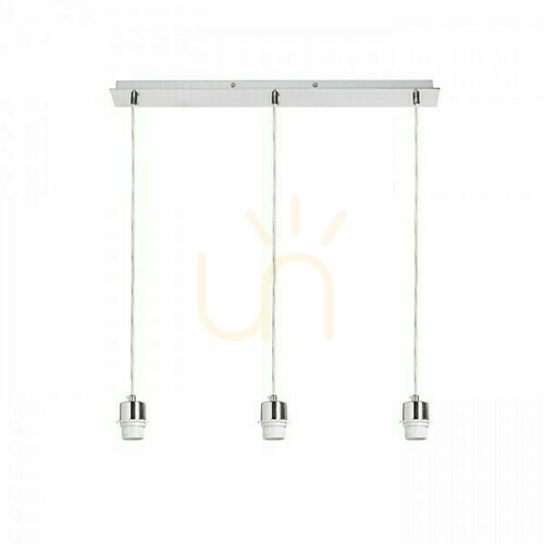 Jelölje be Árnyékoló, lámpaernyő Bővebben 60 Mennyezeti függő lámpabúra króm 230 V E27 3x42 W.