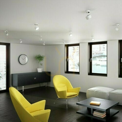 Jelölje be Pixie felszíni lámpa állítható fehér króm 230 V Led Gx53 7 W.