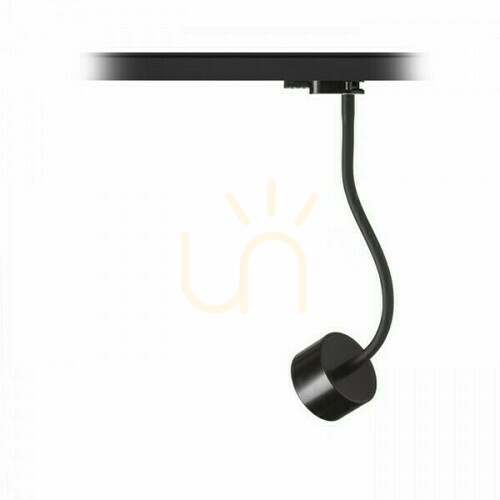 Jelölje be Pixie reflektor rugalmas karon 3 fázisú sínhez Fekete 230 V Led Gx53 7 W.