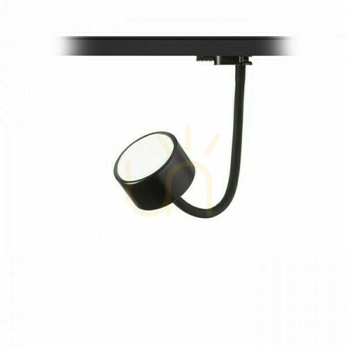 Jelölje be Pixie reflektor rugalmas karon 3 fázisú sínhez Fekete 230 V Led Gx53 7 W.