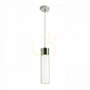 Garnírozott függőlámpa átlátszó üveg/króm 230 V Gu10 9 W. small 4