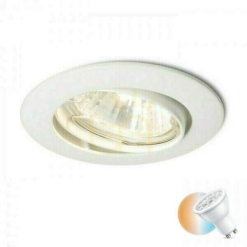Jelölje be Süllyesztett lámpatest Topic R Directional White Matte 230 V Gu10 50 W.