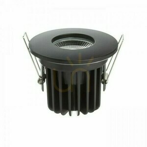Süllyesztett lámpatest Waterboy R matt fekete 230 V Led 10 W 40° Ip65 3000 K small 2
