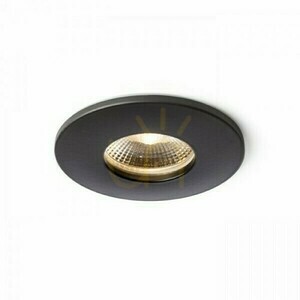 Süllyesztett lámpatest Waterboy R matt fekete 230 V Led 10 W 40° Ip65 3000 K small 3