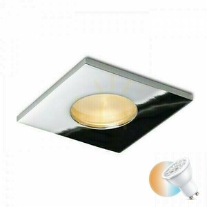 Rendl SPLASH SQ R11735 króm süllyesztett lámpatest GU10 LED max. 8 W IP65 small 0
