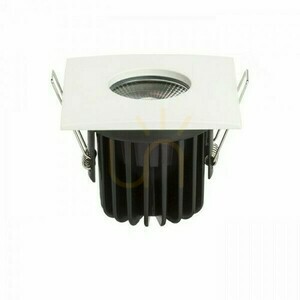 Süllyesztett lámpatest Waterboy Sq matt fehér 230 V Led 10 W 40° Ip65 3000 K small 3
