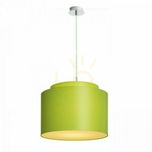 Árnyékoló, lámpaernyő Dupla 40/30 Chintz Lime/White Pvc Max. 23 W small 2