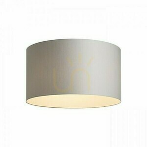 RON 55/30 Rendl lámpaernyő chintz világosszürke / fehér PVC 55 cm E27 small 1