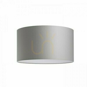RON 55/30 Rendl lámpaernyő chintz világosszürke / fehér PVC 55 cm E27 small 0