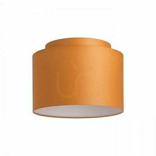 Jelölje be Árnyékoló, lámpaernyő Dupla 40/30 Chintz Narancs/Fehér Pvc Max. 23 W