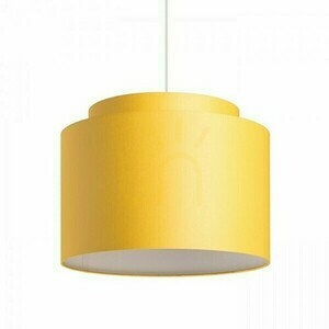 Árnyékoló, lámpaernyő Double 40/30 Chintz Apricot/White Pvc Max. 23 W small 0