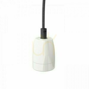 Árnyékoló, lámpaernyő Fabio függő szett Fekete/Fehér porcelán 230 V E27 42 W. small 3