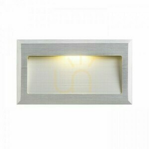 Süllyesztett lámpatest Intro L csiszolt alumínium 350m A Led 3 W 3000 K small 2