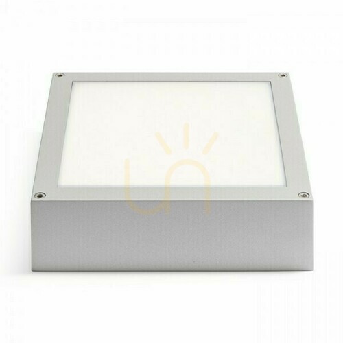 Jelölje be Plafonds Kültéri Scott mennyezet ezüst szürke 230 V Led 9,8 W Ip54 3000 K