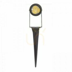 Kültéri reflektor Gun On Wedge Fekete 230 V Led 3x1 W 30° Ip65 3000 K small 2