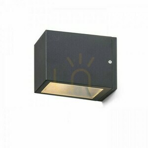Fali lámpa Cabox Ii fali lámpa Antracit 230 V E27 70 W Ip54 small 0