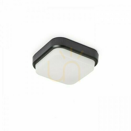 Jelölje be Kültéri Plafonds Taris Sq 17 felszíni szerelt fekete műanyag 230 V Led 8 W Ip54 3000 K
