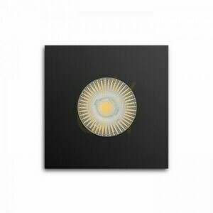 Süllyesztett lámpatest Waterboy Sq matt fekete 230 V Led 10 W 40° Ip65 3000 K small 1